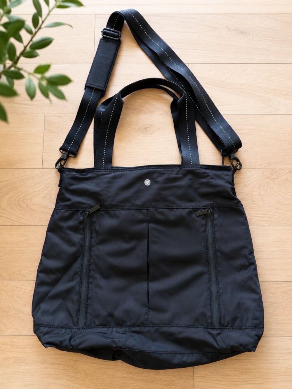 Zella Reflective Nylon Tote Bag